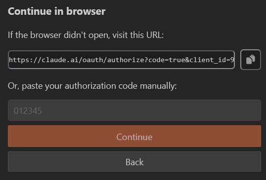 Im Browser fortfahren